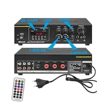 Hat Trafolu Iki Bölgeli 2x150 Watt Seslendirme Amfisi Bluetooth-usb-sd Kart