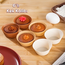 Perotti 16309 Silikon 6'lı Mini Kek Kalıbı Muffin Kek Kalıbı Perotti 16309 Silikon 6'lı Mini Kek Kalıbı Muffin Kek Kalıbı