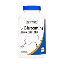 L-glutamine 800 Mg 180 Capsules