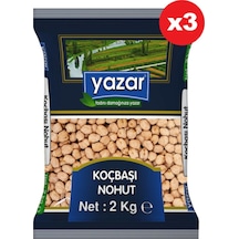 Yazar Koçbaşı Nohut 9 Ml. 3 x 2 KG