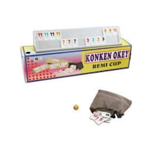 Okey Konken Plastik Takımı Plastik Okey