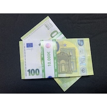 Aykar Yeni 100 Adet 100 Euro Geçersiz Sahte Eğlence Oyun Şaka Düğün...