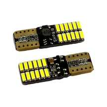 T10 Led Ampul Canbus'lı Gün Işığı 2'li Set 12v
