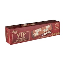 Star Oyun - Vip Ahşap Okey Takımı