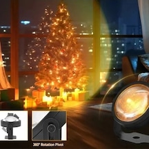 Novahub Tuya Akıllı Gün Batımı Lambası - Smart App, Bluetooth, Selfie Ve Parti Işığı B Korea B Çok Renkli