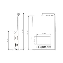 Acs Acr3901u-s1 Bluetooth 4.0 + Usb Iso 7816 Temaslı Akıllı Kart Okuyucu / Kodlayıcı