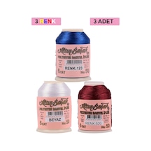 3 Adet Altınbaşak Oya Ve Dantel İpi 20 Gr - Royaleks - No: Beyaz - 520 - 123