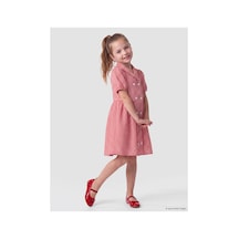 LC Waikiki Alıta Cıty Farkıyla Lcw Kids Kırmızı Ekose Kız Çocuk Elbise Kirmizi - 928242484 Kirmizi