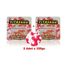 Çakıl Taşı Kırmızı Beyaz 350 Gram X 2 Paket