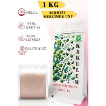 Kakulem Glutensiz Kırmızı Mercimek Unu 1 KG