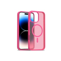 Apple İphone 16 Pro Max Jota Magsafe Kapak Pembe