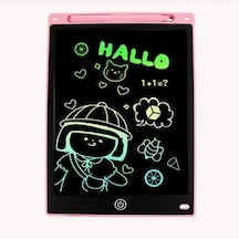 12 İnç Lcd Renkli Yazı Çizim Tableti 4 Renk