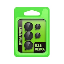 Samsung Galaxy S23 Ultra Raze Metal Kamera Lens - Siyah Diğer