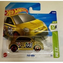 Hot Wheels Fiat 500e 3/10 35/250 Model Araba