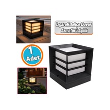 Set Üstü Mega Izgaralı Bahçe Duvar Armatürü 60 Cm Aplik Suya Dayanıklı Modern Dış Mekan Aydınlatma