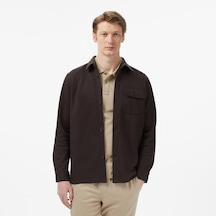 Nautica Erkek Kahverengi Regular Fit Gömlek