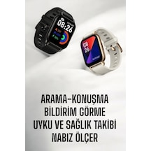 Akıllı Saat Su Ve Toza Dayanıklı Gps Adımsayar Nabız Takipli Uczhk9mini1 Siyah