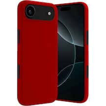 İphone 17 Air First Silikon - Kırmızı