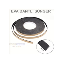 Eva Neopren Conta Sünger Bantlı Sızdırmazlık Bandı 3mm Kalınlıkta 15mmx20mt