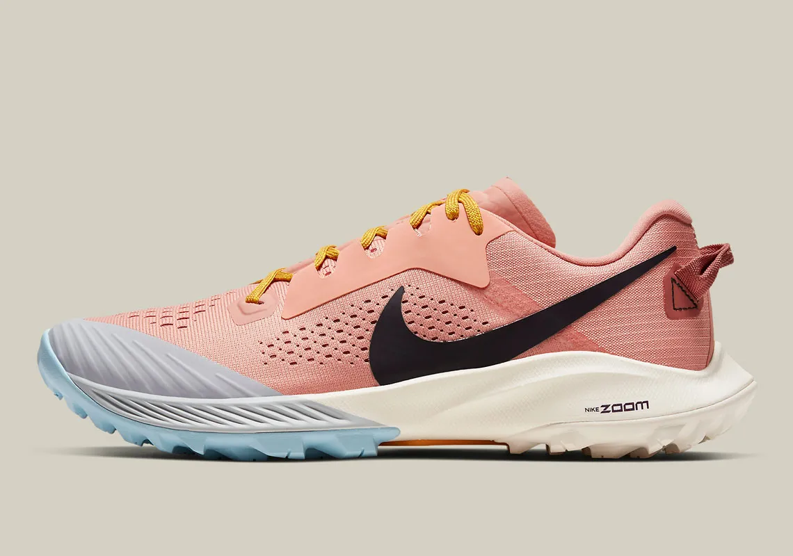 Nike Air Zoom Terra Kiger 6 Pink Quartz Gri - Pembe - Beyaz