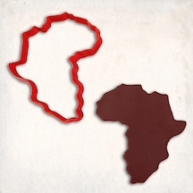Afrika Kurabiye Kalıbı Şekillendirici Kopat KIrmızı
