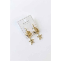 Yıldız Charm Küpe - Altın 11024558