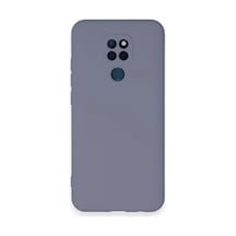 General Mobile Gm 20 Kılıf Nano İçi Kadife Silikon - Gri -
