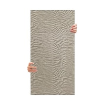 Tink 3d Kendinden Yapışkanlı Duvar Kağıdı Yeni Nesil Akustik Keçe Panel Desenli 52x98 Cm Ekru, 10 Adet 5 M²