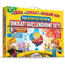 Adeda Yayıncılık Dikkati Güçlendirme Seti - 8  Yaş