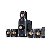 Md-381bt 5+1 Usb+sd+fm Destekli Multimedia Kumandalı Bluetooth Speaker Tv Ye Bağlanır Sinema Ses Sistemi