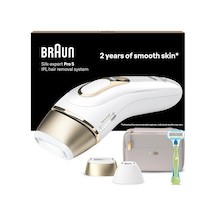 Braun Ipl İpek Uzman Pro 5 Pl5124 Nesil Ipl, Premium Kılıfı, Venüs Razor Ve Hassas Başkanı, Beyaz Ve Gold İle Kadınlar Ve Erkekler İçin Kalıcı Görünür Lazer Epilasyon