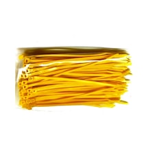 3.6X150 Sarı Renkli Kablo Bağı Cırt Klips Plastik Kelepçe 100 Ad