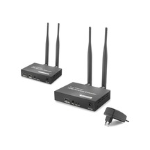 Hdmi Kablosuz Görüntü Ve Ses Aktarım Seti Loop-out 1080p 200 M Siyah Hdx1444
