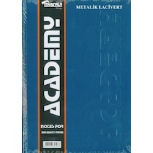 Özkan Defter 240 Yaprak Ciltli 20x28 Sert Kapak Çizgili Özkan Metalik Lacivert
