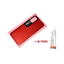 Xiaomi Poco M3 Pro Arka Pil Batarya Kapağı B-7000 Kırmızı