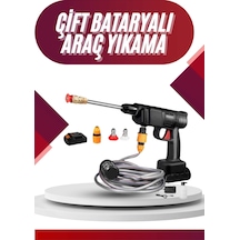 Oto - 726 - Araba Yıkama Şarjlı Ve Yüksek Basınçlı Oto Yıkama Ve - Glblseme - Sulama Tabancası