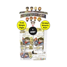 Ooshies Harry Potter Sürpriz Figür Ve Koleksiyon Kartları - 4 Cm Figür 10 Adet Kart