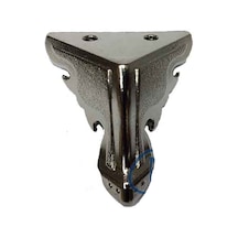 Kelebek Ahşap, Mdf, Sunta Sandık Ayağı, Kutu Ayak 2,5 Cm - Nikel Ahşap