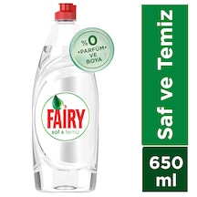 Fairy Saf & Temiz Sıvı Bulaşık Deterjanı 650 ML