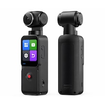 4k Akıllı Gimbal Kamera Dokunmatik Ekranlı 3 Eksen Sabitleyici Vlog & Video Kamerası