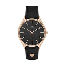 Em349r-04br Momentus Men's Elegance Kol Saati 38 Mm / Siyah Gri