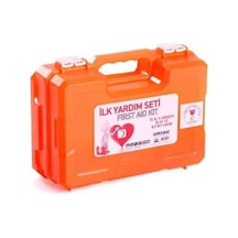 Lüks 60 Parça Pvc Kutulu Ecza Dolabı Seti- Deprem Seti -doğal Afet Seti -ilk Yardım Seti