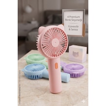 Şarjlı El Fanı 3 Kademe Seyahat Vantilatör Taşınabilir Mini Fan