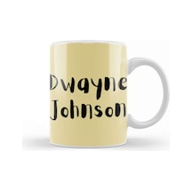 Dwayne Johnson Artwork Kupa Bardak Porselen Karışık