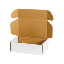 20x10x5 Cm E-ticaret Kutusu - Beyaz Kutu-25 Adet Kahvrengi 20 X 10 X 10