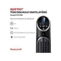Quietset Tower Hyf290, 8 Hız Ayarı, 80 Derece Salınım, Zamanlayıcı Fonksiyonu, Uzaktan Kumanda, Kısma Seçenekleri