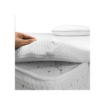 Rovigo Home Kuş Tüyü Ortopedik Yatak Pedi Beyaz