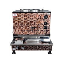 Anka Pro Plus Otomatik Çay Kazanı, 2 Demlikli, 20 Litre, Bakır, Elektrikli,gazlı