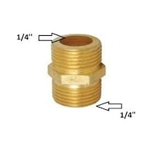 Sarı Nipel 1/4" x 1/4"