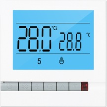 Mufunye Elektrikli Arka Aydınlatmalı Büyük Lcd Ekran Elektrikli Zemin Isıtma Sıcaklık Kontrol Cihazı